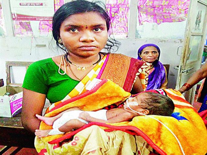 22 days old Tanhuli again became orphans! | २२ दिवसांची तान्हुली पुन्हा झाली अनाथ!  22 days old Tanhuli again became orphans! | २२ दिवसांची तान्हुली पुन्हा झाली अनाथ!