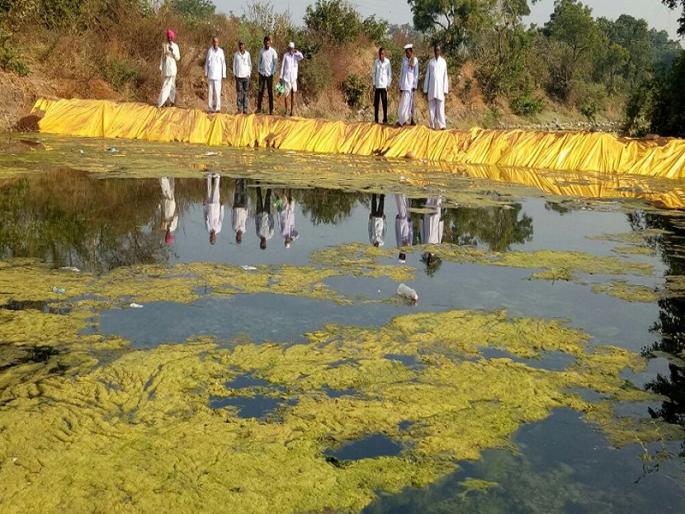 The construction of the people's participation in Sonamoha-the water level has increased by two feet | सोनीमोहा येथे लोकसहभागातून बांधलेल्या बंधा-यामुळे पाणी पातळीत दोन फुटांनी वाढ