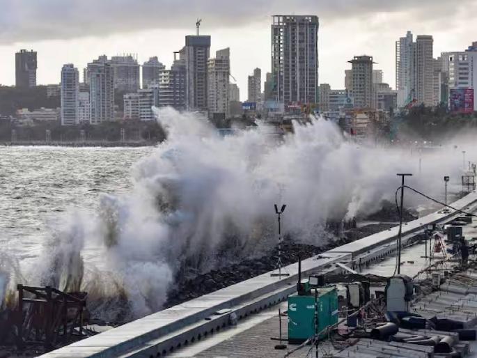 Winds will blow at hurricane speed for two days in Mumbai; Chance of rain in Mumbai, Thane, Palghar | मुंबईत दोन दिवस तुफान वेगाने वाहणार वारे; मुंबई, ठाणे, पालघरमध्ये पावसाची शक्यता Winds will blow at hurricane speed for two days in Mumbai; Chance of rain in Mumbai, Thane, Palghar | मुंबईत दोन दिवस तुफान वेगाने वाहणार वारे; मुंबई, ठाणे, पालघरमध्ये पावसाची शक्यता