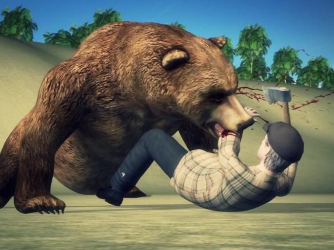 bear attack on a farmer | लघुशंकेसाठी गावालगतच्या शिवारात गेलेल्या शेतकऱ्यावर अस्वलाचा हल्ला bear attack on a farmer | लघुशंकेसाठी गावालगतच्या शिवारात गेलेल्या शेतकऱ्यावर अस्वलाचा हल्ला