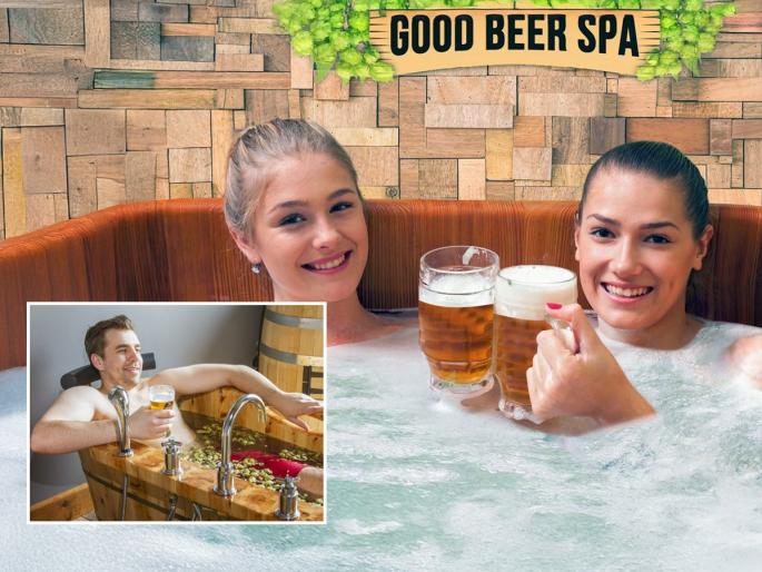 beer bath spa treatment, beer bath trend, benefits of beer bath or beer spa  | बिअरने आंघोळ? तरुण आणि सुंदर दिसण्यासाठी वाढतोय ‘बिअर बाथ’चा ट्रेंड-जगभरात वाढले बिअर स्पा