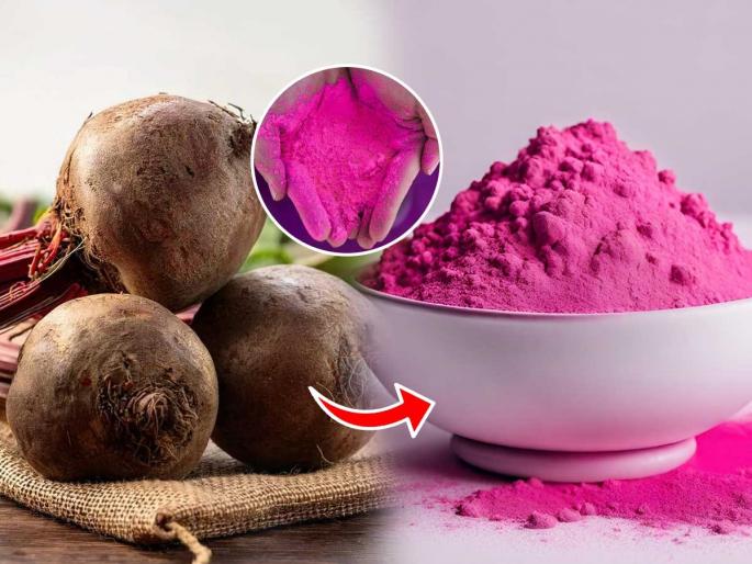 How to make natural pink Holi color at Home 5 minute DIY beetroot Holi color recipe Safe and chemical-free Holi color for skin Organic Holi celebration ideas at Home Homemade gulal using beetroot | होली है..! यंदा खेळा ऑरगॅनिक होळी, वाटीभर बिटाचा असा करा नॅचरल गुलाबी रंग-५ मिनिटांचं सोपं काम How to make natural pink Holi color at Home 5 minute DIY beetroot Holi color recipe Safe and chemical-free Holi color for skin Organic Holi celebration ideas at Home Homemade gulal using beetroot | होली है..! यंदा खेळा ऑरगॅनिक होळी, वाटीभर बिटाचा असा करा नॅचरल गुलाबी रंग-५ मिनिटांचं सोपं काम