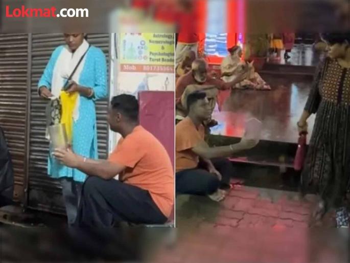 Influencer turns beggar to know per day income of beggars | इन्फ्लुएन्सर एका दिवसासाठी बनला भिकारी, दिवसभराची कमाई बघून व्हाल अवाक्! Influencer turns beggar to know per day income of beggars | इन्फ्लुएन्सर एका दिवसासाठी बनला भिकारी, दिवसभराची कमाई बघून व्हाल अवाक्!