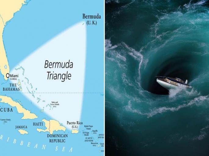 Scientists found an unusual rock layer below under Bermuda Triangle leaves scientists mystified | ज्या ठिकाणी गायब होतात विमाने अन् जहाज...'त्या' बर्म्युडा ट्रॅंगलवर वैज्ञानिकांचा नवा खुलासा Scientists found an unusual rock layer below under Bermuda Triangle leaves scientists mystified | ज्या ठिकाणी गायब होतात विमाने अन् जहाज...'त्या' बर्म्युडा ट्रॅंगलवर वैज्ञानिकांचा नवा खुलासा