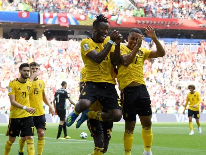 FIFA World Cup 2018 Lukaku and Hazard score two goals each as Belgium crush Tunisia | FIFA World Cup 2018: बेल्जियम बाद फेरीत; दुसऱ्या पराभवामुळे ट्यूनेशियाचं पॅकअॅप