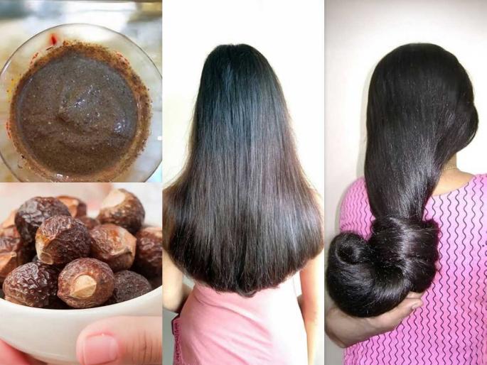 how to use reetha for hair growth benefits of reetha for hair How to make reetha herbal shampoo for healthy hair | फक्त १० रुपयांत केस होतील लांब, काळेभोर! घरीच करा १००% नॅचरल 'रिठा शाम्पू' ! अस्सल आयुर्वेदिक उपाय... how to use reetha for hair growth benefits of reetha for hair How to make reetha herbal shampoo for healthy hair | फक्त १० रुपयांत केस होतील लांब, काळेभोर! घरीच करा १००% नॅचरल 'रिठा शाम्पू' ! अस्सल आयुर्वेदिक उपाय...