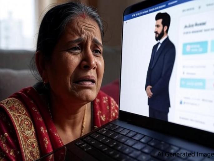 After her husband's death, her desire to find a partner again became costly; Teacher cheated of crores from matrimonial site! | पतीच्या मृत्यूनंतर पुन्हा जोडीदाराची इच्छा पडली महागात; मॅट्रिमोनियल साइटवरून शिक्षिकेला कोट्यवधींचा गंडा!