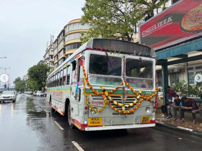 goodbye best bus no 1942 last special trip service between gorai and backbay | अलविदा... बेस्ट बस क्रमांक १९४२! गोराई ते बॅकबे दरम्यान शेवटची विशेष फेरी goodbye best bus no 1942 last special trip service between gorai and backbay | अलविदा... बेस्ट बस क्रमांक १९४२! गोराई ते बॅकबे दरम्यान शेवटची विशेष फेरी