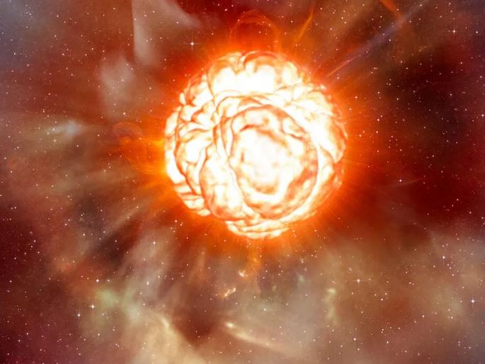 A Dying Star One Thousand Times Bigger Than The Sun Could Soon Explode | सूर्यापेक्षा हजार पटीने मोठ्या ताऱ्याचा होणार विस्फोट, पृथ्वीवरूनही बघता येईल हा अद्भुत नजारा! A Dying Star One Thousand Times Bigger Than The Sun Could Soon Explode | सूर्यापेक्षा हजार पटीने मोठ्या ताऱ्याचा होणार विस्फोट, पृथ्वीवरूनही बघता येईल हा अद्भुत नजारा!