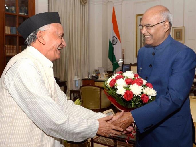 Bhagat Singh Koshari as Governor of Maharashtra; The President appoints the Governor of 5 states | महाराष्ट्राच्या राज्यपालपदी भगत सिंह कोश्यारी; राष्ट्रपतींनी 5 राज्यांचे राज्यपाल केले नियुक्त  Bhagat Singh Koshari as Governor of Maharashtra; The President appoints the Governor of 5 states | महाराष्ट्राच्या राज्यपालपदी भगत सिंह कोश्यारी; राष्ट्रपतींनी 5 राज्यांचे राज्यपाल केले नियुक्त