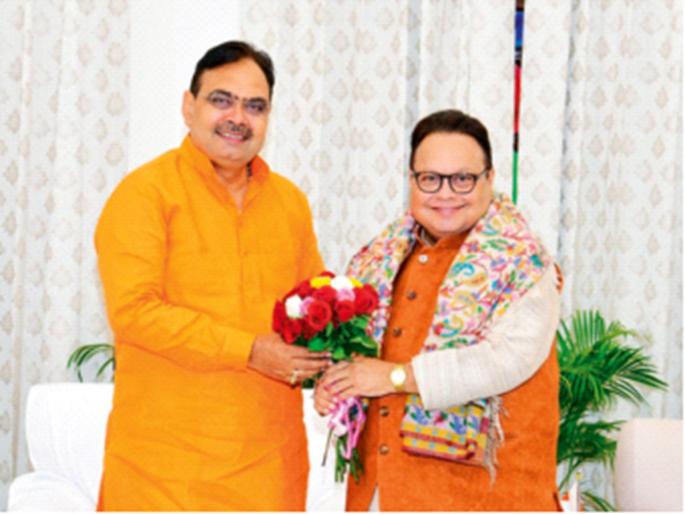 Chief Minister Bhajanlal Sharma's excellent work in the development of Rajasthan; Dr. Vijay Darda congratulated him during his visit to Jaipur | राजस्थानच्या विकासात मुख्यमंत्री भजनलाल शर्मा यांचे उत्तम कार्य; डॉ. विजय दर्डा यांनी केले अभिनंदन Chief Minister Bhajanlal Sharma's excellent work in the development of Rajasthan; Dr. Vijay Darda congratulated him during his visit to Jaipur | राजस्थानच्या विकासात मुख्यमंत्री भजनलाल शर्मा यांचे उत्तम कार्य; डॉ. विजय दर्डा यांनी केले अभिनंदन