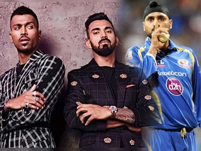 Harbhajan singh blast on Hardik pandya and Lokesh Rahul | भज्जीची 'थप्पड'; हार्दिक-राहुल ज्या बसमध्ये असतील त्यातून बायको-मुलीला नेणार नाही!