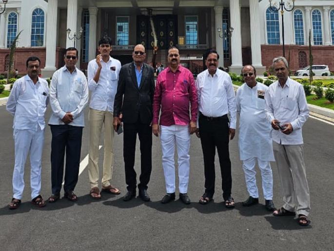 Bhanudas Murkute on the way to Bharat Rashtra Samiti? to Hyderabad with Ghanshyam Shellers | भानुदास मुरकुटे भारत राष्ट्र समितीच्या वाटेवर? घनश्याम शेलरांसह हैदराबादला Bhanudas Murkute on the way to Bharat Rashtra Samiti? to Hyderabad with Ghanshyam Shellers | भानुदास मुरकुटे भारत राष्ट्र समितीच्या वाटेवर? घनश्याम शेलरांसह हैदराबादला