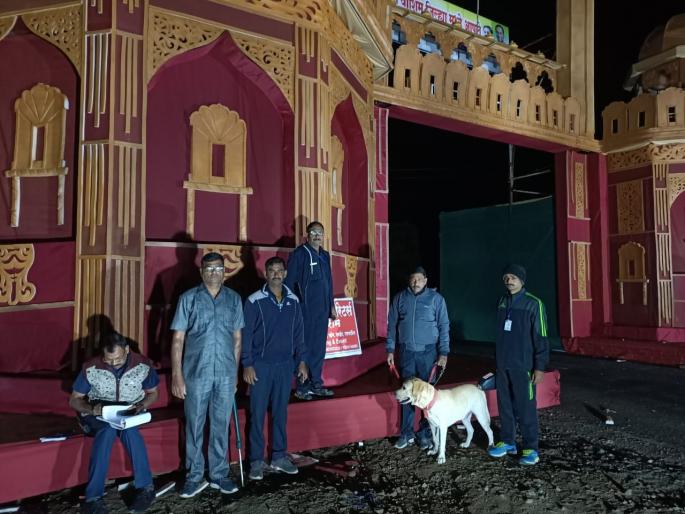 Bharat Jodo Yatra: A team of 'Don' is also ready near the reception gate | Bharat Jodo Yatra: स्वागत द्वाराजवळ 'डॉन' चे पथकही सज्ज Bharat Jodo Yatra: A team of 'Don' is also ready near the reception gate | Bharat Jodo Yatra: स्वागत द्वाराजवळ 'डॉन' चे पथकही सज्ज