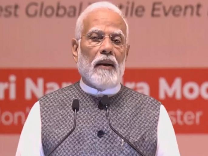 bharat tex 2024 pm narendra modi inaugurated more than 100 countries participent at delhi bharat mandapam | "देशाला ग्लोबल हब बनवू...", PM नरेंद्र मोदींच्या हस्ते 'भारत टेक्स 2024' चे उद्घाटन bharat tex 2024 pm narendra modi inaugurated more than 100 countries participent at delhi bharat mandapam | "देशाला ग्लोबल हब बनवू...", PM नरेंद्र मोदींच्या हस्ते 'भारत टेक्स 2024' चे उद्घाटन