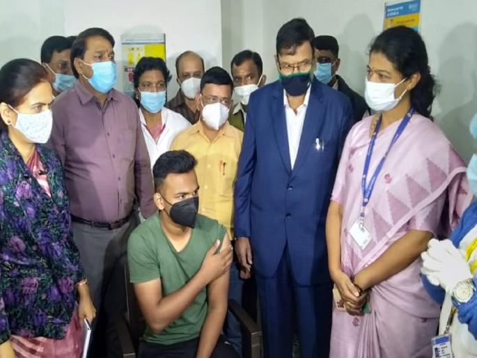 Corona Vaccination: Vaccination of adolescents; Union Minister of State for Health Dr. Launched by Bharti Pawar! | Corona Vaccination : किशोरवयीन मुलांचे लसीकरण; केंद्रीय आरोग्य राज्यमंत्री डॉ. भारती पवार यांच्या हस्ते शुभारंभ! Corona Vaccination: Vaccination of adolescents; Union Minister of State for Health Dr. Launched by Bharti Pawar! | Corona Vaccination : किशोरवयीन मुलांचे लसीकरण; केंद्रीय आरोग्य राज्यमंत्री डॉ. भारती पवार यांच्या हस्ते शुभारंभ!