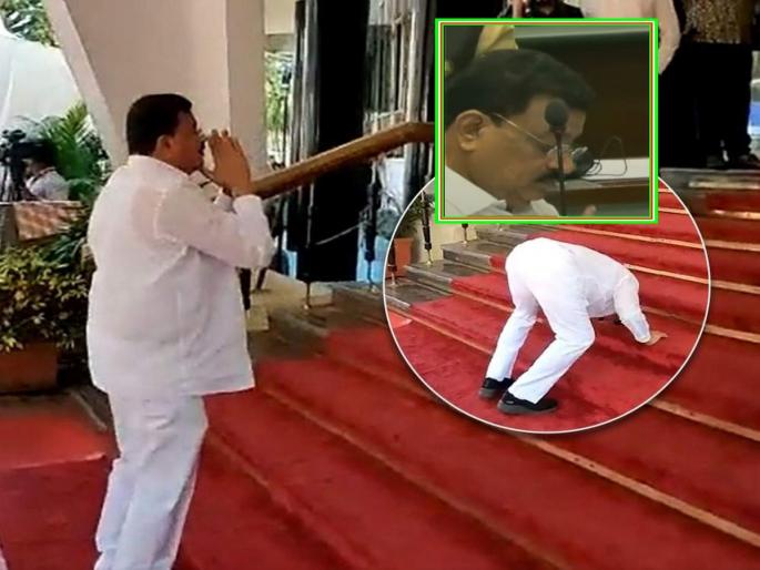 'Don't want to come to the Vidhansabha now'; MLA Bhaskar Jadhav came in monsoon Assembly Session maharashtra | 'आता सभागृहात येण्याची इच्छा नाही'; विधिमंडळाच्या पायऱ्यांवर पाया पडणारे भास्कर जाधव आले 'Don't want to come to the Vidhansabha now'; MLA Bhaskar Jadhav came in monsoon Assembly Session maharashtra | 'आता सभागृहात येण्याची इच्छा नाही'; विधिमंडळाच्या पायऱ्यांवर पाया पडणारे भास्कर जाधव आले
