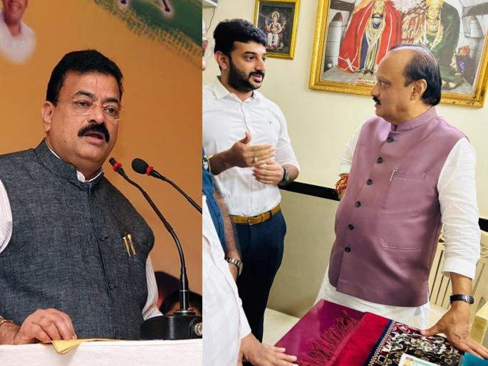 Big development in Chiplun! ubt shivsena mla Bhaskar Jadhav's son vikrant meets Ajit Pawar ncp | चिपळूणमध्ये मोठी घडामोड! भास्कर जाधवांचा मुलगा अजित पवारांच्या भेटीला Big development in Chiplun! ubt shivsena mla Bhaskar Jadhav's son vikrant meets Ajit Pawar ncp | चिपळूणमध्ये मोठी घडामोड! भास्कर जाधवांचा मुलगा अजित पवारांच्या भेटीला