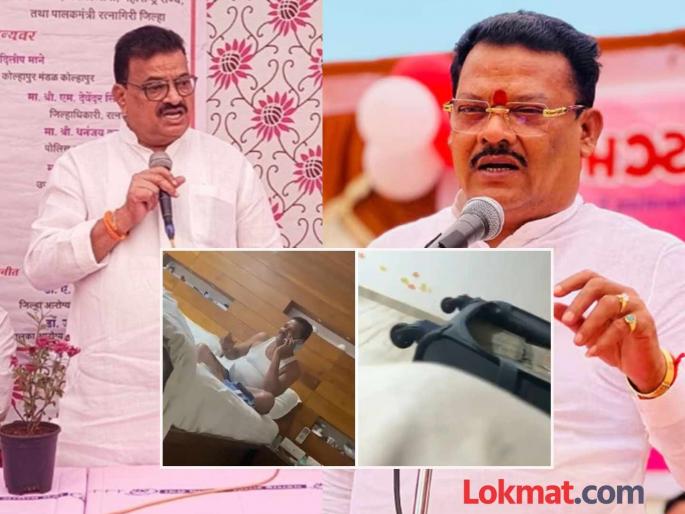 Reacting to Sanjay Shirsath viral video Bhaskar Jadhav raised doubts about all three parties in the government | "संजय शिरसाट यांची विकेट पडावी म्हणून तिन्ही पक्षात..."; भास्कर जाधवांनी व्यक्त केली शंका Reacting to Sanjay Shirsath viral video Bhaskar Jadhav raised doubts about all three parties in the government | "संजय शिरसाट यांची विकेट पडावी म्हणून तिन्ही पक्षात..."; भास्कर जाधवांनी व्यक्त केली शंका