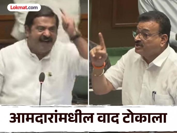 shiv sena thackeray group bhaskar jadhav and bjp ram kadam clashes in vidhan sabha | भास्कर जाधव, राम कदम यांच्यात शाब्दिक चकमक; उद्धव ठाकरेंचे नाव घेण्यावरून तणातणी shiv sena thackeray group bhaskar jadhav and bjp ram kadam clashes in vidhan sabha | भास्कर जाधव, राम कदम यांच्यात शाब्दिक चकमक; उद्धव ठाकरेंचे नाव घेण्यावरून तणातणी