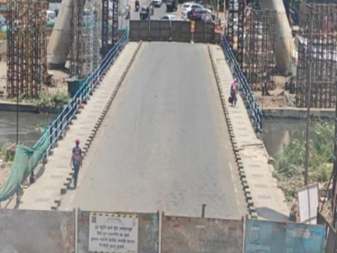 pune news bhide Bridge to be opened for traffic before Ganeshotsav | भिडे पूल गणेशोत्सवापूर्वी वाहतुकीसाठी सुरू करणार pune news bhide Bridge to be opened for traffic before Ganeshotsav | भिडे पूल गणेशोत्सवापूर्वी वाहतुकीसाठी सुरू करणार