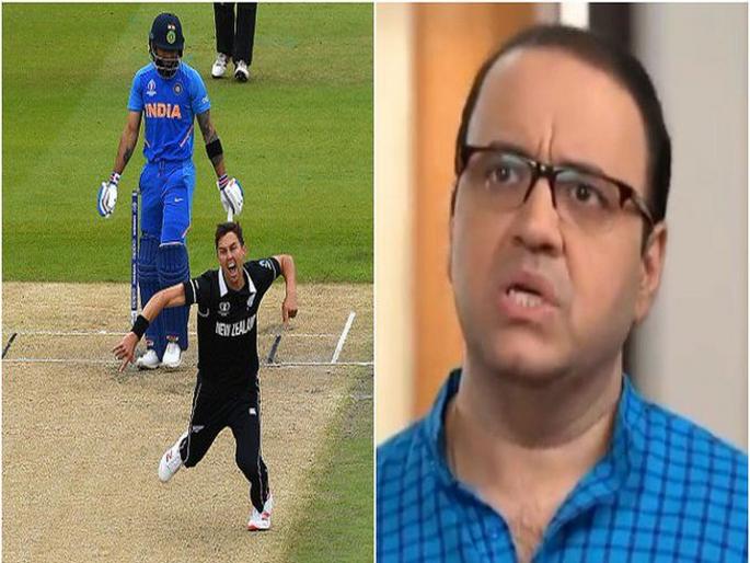 Taarak Mehta Ka Ooltah Chashmah roasts Virat Kohli for the 2019 World Cup semi-final exit | Video : 'तारक मेहता का उल्टा चष्मा'च्या भिडे गुरुजींचा विराट कोहलीला टोमणा
