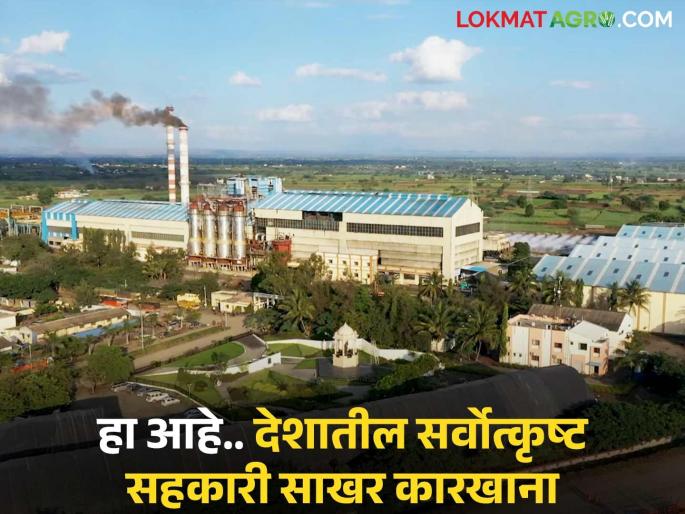 'This' factory in Maharashtra sets a record; became the best cooperative sugar factory in the country seven times | महाराष्ट्रातील 'ह्या' कारखान्याने केला विक्रम; सात वेळा ठरला देशात सर्वोत्कृष्ट सहकारी साखर कारखाना