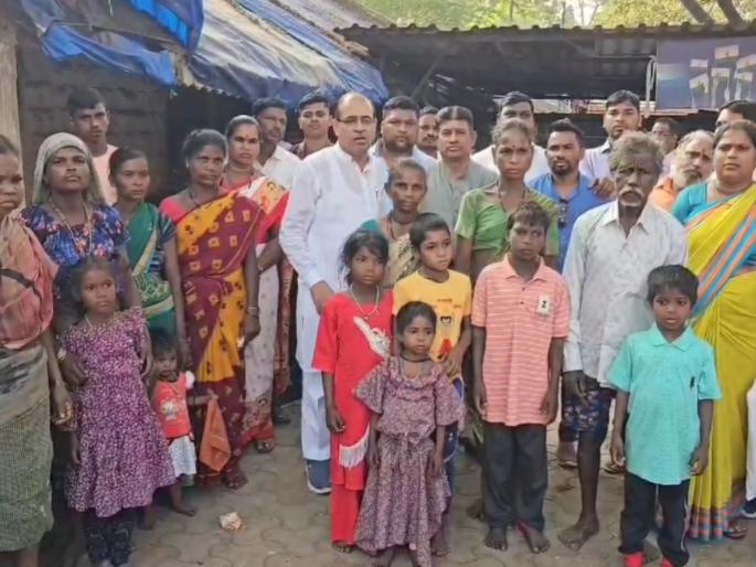 Rescue of 11 unemployed workers on brick kiln in Bhiwandi! | भिवंडीत वीटभट्टीवरील ११ वेठबिगार मजुरांची सुटका! Rescue of 11 unemployed workers on brick kiln in Bhiwandi! | भिवंडीत वीटभट्टीवरील ११ वेठबिगार मजुरांची सुटका!