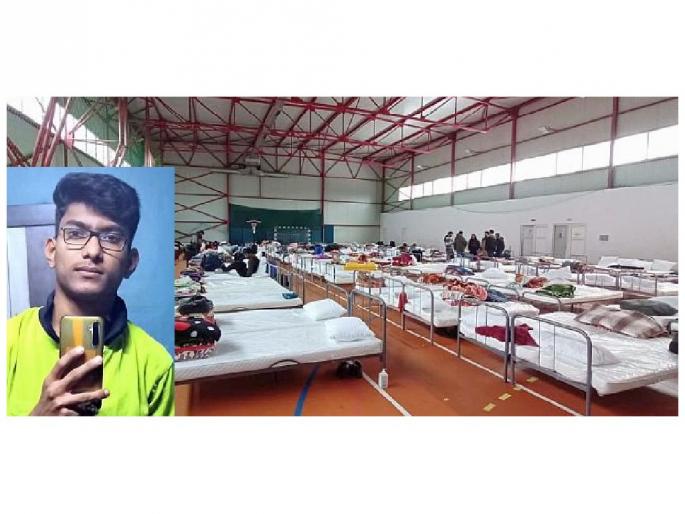 Russia Ukraine War : vinod thavkar from bhandara who went for study to Ukraine shared his experience | युद्धाचा सायरन वाजला की मायदेशाची आठवण यायची; खापाच्या विनोदचा थरारक अनुभव Russia Ukraine War : vinod thavkar from bhandara who went for study to Ukraine shared his experience | युद्धाचा सायरन वाजला की मायदेशाची आठवण यायची; खापाच्या विनोदचा थरारक अनुभव