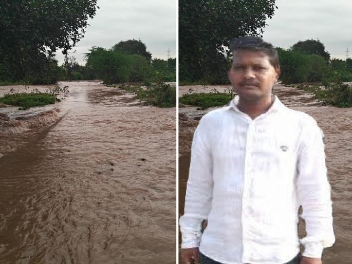 Dharashiv: 'The flood took away both the land and the perpetrator'; The body of the young man was found four days later | Dharashiv: 'पुराने जमीनही नेली आणि कर्ता पुरुषही'; चार दिवसांनी सापडला तरुणाचा मृतदेह