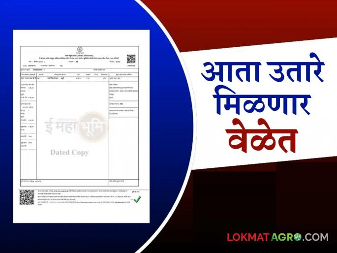 Land records and other documents will be available on time; Problem resolution system to be started from 'Bhumi Abhilekh'' | जमिनीचे उतारे व इतर कागदपत्रं मिळणार वेळेत; 'भूमी अभिलेख'कडून सुरु होणार समस्या निवारण प्रणाली Land records and other documents will be available on time; Problem resolution system to be started from 'Bhumi Abhilekh'' | जमिनीचे उतारे व इतर कागदपत्रं मिळणार वेळेत; 'भूमी अभिलेख'कडून सुरु होणार समस्या निवारण प्रणाली