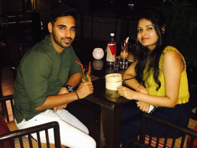 Bhuvaneshwar Kumar reveals his better half | भुवनेश्वर कुमारने अखेर केला खुलासा, नुपूर नागर आहे त्याची 'बेटर हाफ'