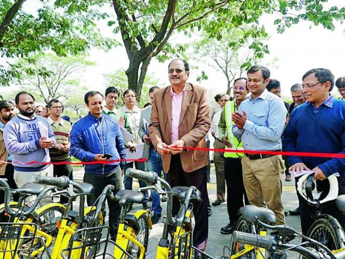 Mahamatro's, e-cycle and e-scooter ready | महामेट्रोच्या पायडल, ई-सायकल व ई-स्कूटर दाखल Mahamatro's, e-cycle and e-scooter ready | महामेट्रोच्या पायडल, ई-सायकल व ई-स्कूटर दाखल