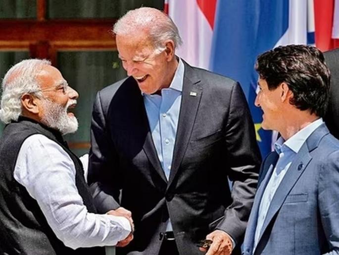 Us relationship with India will go down the drain because of canada; US Ambassador's Message to Biden | कॅनडाच्या भानगडीत भारतासोबतचे संबंध रसातळाला जातील; अमेरिकन राजदूताचा बायडेनना संदेश Us relationship with India will go down the drain because of canada; US Ambassador's Message to Biden | कॅनडाच्या भानगडीत भारतासोबतचे संबंध रसातळाला जातील; अमेरिकन राजदूताचा बायडेनना संदेश