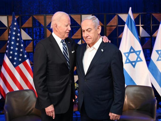 Middle East War: 'Israel Should Attack Iran, But...', Joe Biden Advises Benjamin Netanyahu | 'इस्रायलने इराणवर हल्ले करावे, पण...', जो बायडेन यांचा बेंजामन नेतन्याहूंना सल्ला Middle East War: 'Israel Should Attack Iran, But...', Joe Biden Advises Benjamin Netanyahu | 'इस्रायलने इराणवर हल्ले करावे, पण...', जो बायडेन यांचा बेंजामन नेतन्याहूंना सल्ला