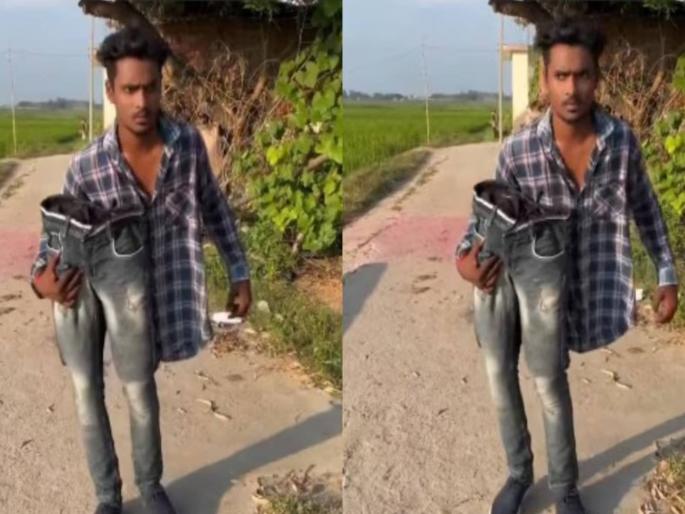 Not AI, but the talent of Indians This young man's creativity has driven everyone crazy; Watch the video once | AI नाही, भारतीयांच्या टॅलेंटची कमाल! या तरुणाच्या क्रिएटिव्हिटीने लावले सर्वांना वेड; व्हिडीओ एकदा बघा