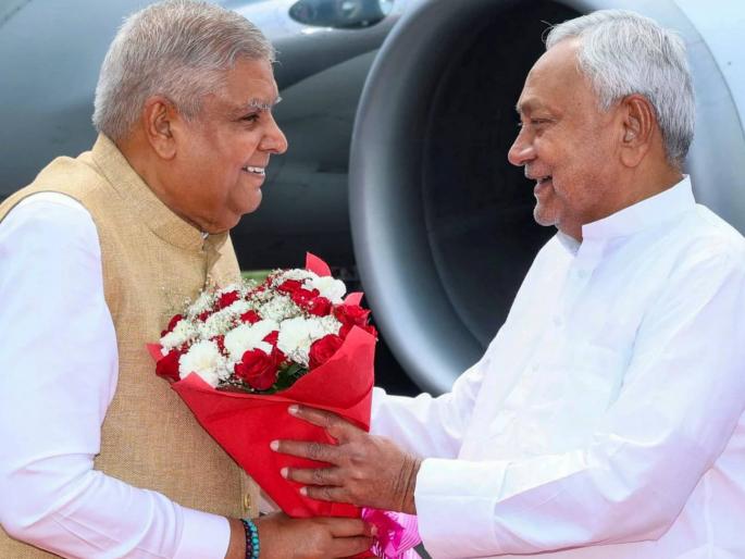 Jagdeep Dhankhar's resignation for Bihar leader, Congress leader's new claim | बिहारमधील नेत्यासाठी जगदीप धनखड यांचा राजीनामा, काँग्रेस नेत्याचा नवा दावा Jagdeep Dhankhar's resignation for Bihar leader, Congress leader's new claim | बिहारमधील नेत्यासाठी जगदीप धनखड यांचा राजीनामा, काँग्रेस नेत्याचा नवा दावा