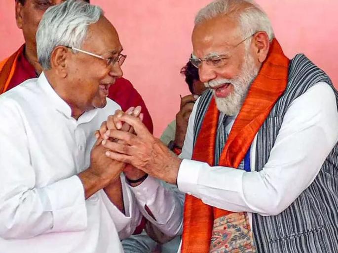Bihar Assembly Election Result: NDA's victory again; Maha Gathbandhan's flop show; BJP number 1 for the first time | एनडीएच्याच गळ्यात पुन्हा विजयाचा (बि)हार; अब की बार... २०० पार; महाआघाडीचा फ्लाॅप शो; भाजप प्रथमच नंबर १ Bihar Assembly Election Result: NDA's victory again; Maha Gathbandhan's flop show; BJP number 1 for the first time | एनडीएच्याच गळ्यात पुन्हा विजयाचा (बि)हार; अब की बार... २०० पार; महाआघाडीचा फ्लाॅप शो; भाजप प्रथमच नंबर १