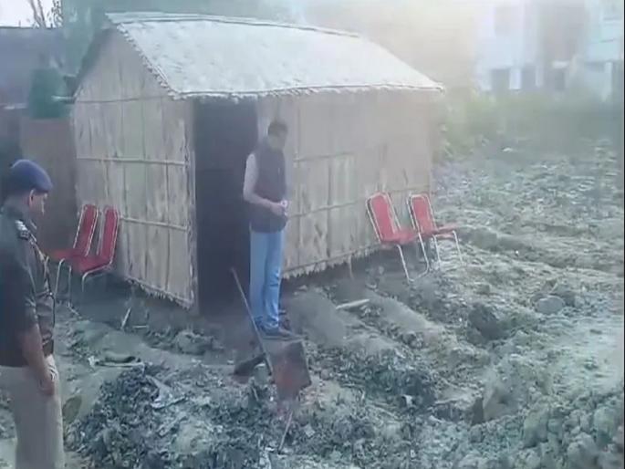 Bihar-darbhanga-land-mafia-leveled-pond-overnight-and-built-a-hut | बिहारमध्ये लोखंडी पुल आणि ट्रेनच्या इंजिनंतर आता चक्क तलाव चोरला; पोलिसही चक्रावले...