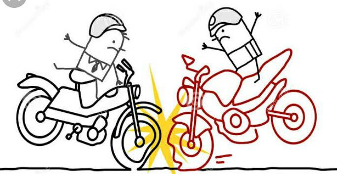 Bikes hit face to face; Three people are serious | दुचाकीची समोरासमोर धडक ; तीन जण गंभीर