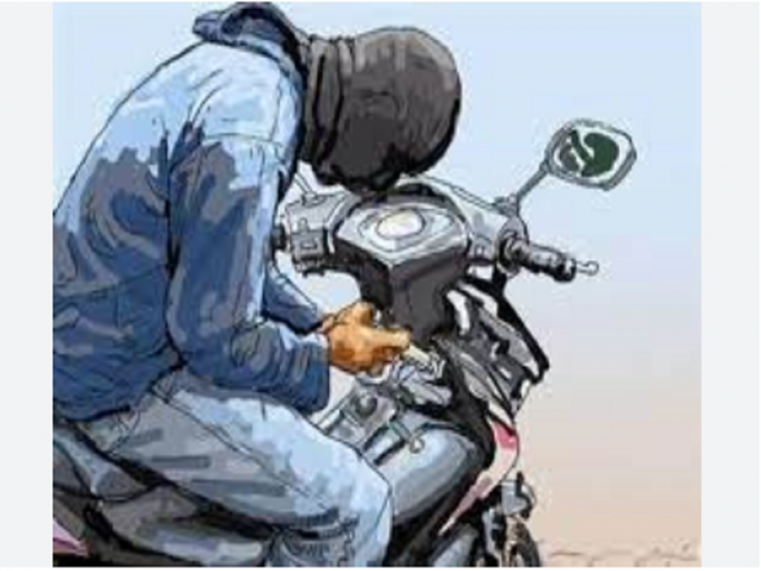 The door of the house was not broken, the thieves stole the bicycle from the gate; On the other hand, 2 laptops were stolen | घराचा दरवाजा तुटला नाही, चोरट्यांनी गेटमधील दुचाकी पळवली; दुसरीकडून २ लॅपटॉपही लंपास The door of the house was not broken, the thieves stole the bicycle from the gate; On the other hand, 2 laptops were stolen | घराचा दरवाजा तुटला नाही, चोरट्यांनी गेटमधील दुचाकी पळवली; दुसरीकडून २ लॅपटॉपही लंपास