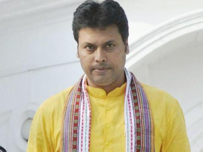Biplab Deb has stirred controversy with his outrageous remarks again | ...तर त्यांची नखं तोडून टाकेन; विप्लव देव यांची जीभ पुन्हा घसरली