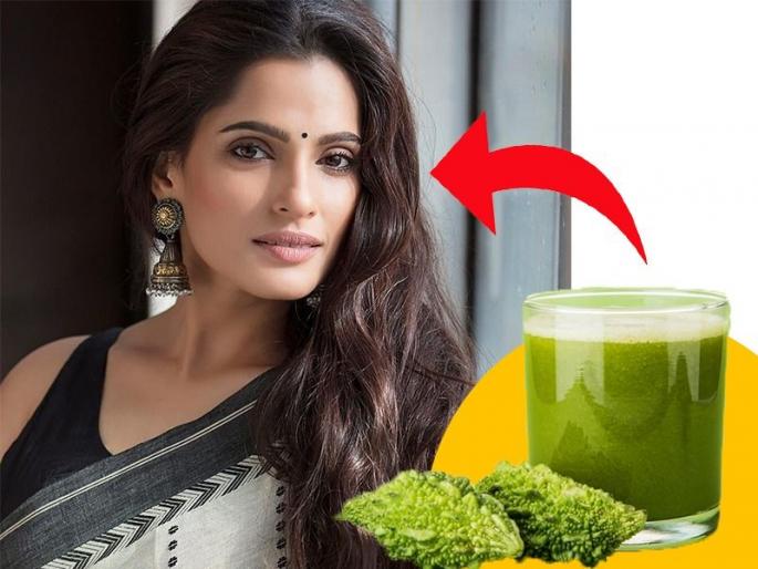 Hair Care: Don't drink bitter gourd juice, apply it on hair for 5 Benefits. |  कारल्याचा रस पिऊ नका, केसांना लावा! कडू रसाचे 5 फायदे, आणि केस काळेभोर सुंदर