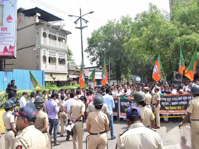 Not afraid of a hundred crimes; NCP's bullying will end, BJP's attack from Pune | शंभर गुन्हे दाखल झाले तरी घाबरत नाही; राष्ट्रवादीची गुंडगिरी संपवणार, पुण्यातून भाजपचा हल्लाबोल