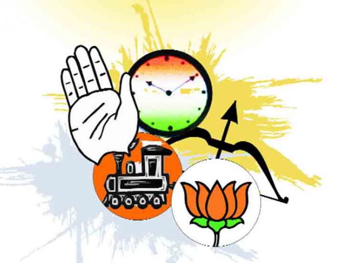 With the exception of the deprived, MIM, SP, there has been a drop in votes of major political parties this year | वंचित, एमआयएम, सपा अपवाद वगळता प्रमुख राजकीय पक्षांच्या मतांमध्ये यंदा झाली घट