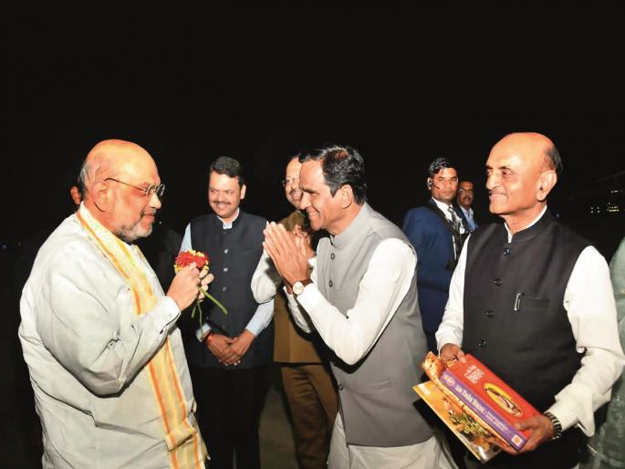 Amit Shah stays in Chhatrapati Sambhajinagar for the first time; Will the BJP candidate announce? | छत्रपती संभाजीनगरात अमित शाह पहिल्यांदाच मुक्कामी; भाजपचा उमेदवार जाहीर करणार काय? Amit Shah stays in Chhatrapati Sambhajinagar for the first time; Will the BJP candidate announce? | छत्रपती संभाजीनगरात अमित शाह पहिल्यांदाच मुक्कामी; भाजपचा उमेदवार जाहीर करणार काय?