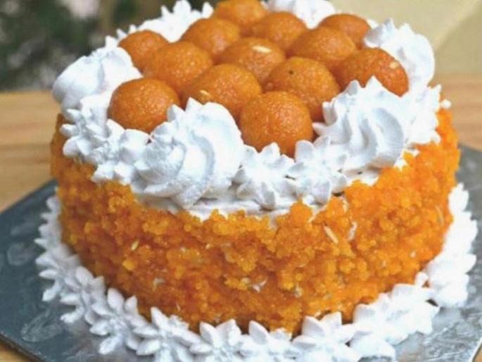 Loksabha Election Result 2019: BJP orders laddoo cakes lotus shaped barfis for celebration twitter confused | Loksabha Election Result 2019: भाजपाचा 'संस्कारी' केक पाहून कन्फ्यूजन, ना धड केक ना धड बुंदी! Loksabha Election Result 2019: BJP orders laddoo cakes lotus shaped barfis for celebration twitter confused | Loksabha Election Result 2019: भाजपाचा 'संस्कारी' केक पाहून कन्फ्यूजन, ना धड केक ना धड बुंदी!