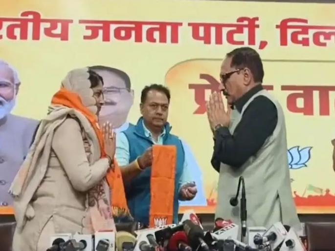 Preparations to make a dent in the Municipal Corporation after the Delhi Assembly elections, three corporators join BJP | दिल्ली विधानसभेनंतर महापालिकेत आपला धक्का देण्याची तयारी, तीन नगरसेवक भाजपात दाखल 