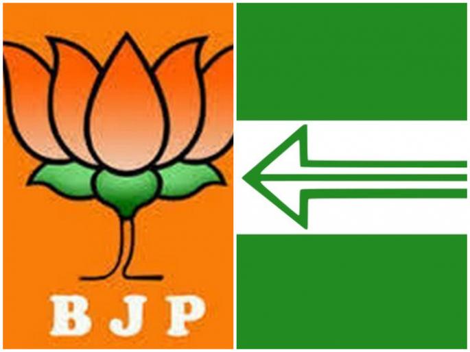 Uttar Pradesh Assembly Election BJP JDU talks fizzled out jdu might go solo | Uttar Pradesh Assembly Election: भाजप-जेडीयू बोलणी फिसकटली; यूपीत जेडीयू स्वबळावर लढण्याची शक्यता Uttar Pradesh Assembly Election BJP JDU talks fizzled out jdu might go solo | Uttar Pradesh Assembly Election: भाजप-जेडीयू बोलणी फिसकटली; यूपीत जेडीयू स्वबळावर लढण्याची शक्यता