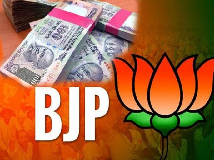 BJP's income 2018-19 of Rs 2410 crore | भाजपचे २०१८-१९चे उत्पन्न २,४१० कोटी BJP's income 2018-19 of Rs 2410 crore | भाजपचे २०१८-१९चे उत्पन्न २,४१० कोटी